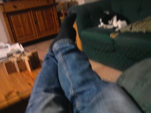 zoals je ziet zit ik klaar om de verkiezingen live te verslaan !