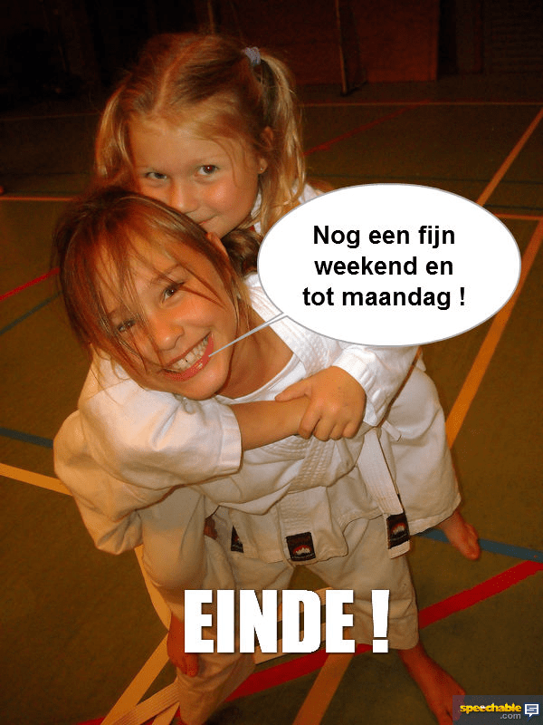 fijn weekend